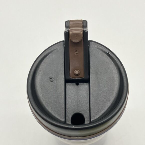 Starbucks Travel Tumbler 12oz 2008 Multicolor Abstract Art Coffee Mug Cup - Picture 7 of 11